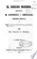 Derecho Moderno