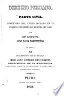 Derecho peruano, parte civil