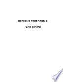 Derecho probatorio