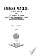 Derecho procesal (materia criminal)