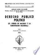Derecho público político