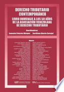 DERECHO TRIBUTARIO CONTEMPORANEO