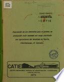 Descripcion de Una Alternativa Para El Sistema de Procucion Maiz Asociado Con Sogro Practicado Por Agricultures Del Municipio de Tejutla, Chalatenango, El Sanvador