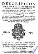Descripcion geographica, y derrotero de la region austral Magallanica