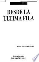 Desde la última fila