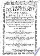 Desengaños de los bienes humanos