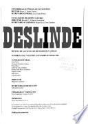 Deslinde