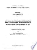 Despachos del viceconsul norteamericano Henry C. Hall sobre el fusilamiento de los estudiantes el 27 de noviembre de 1871