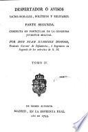 Despertador ó avisos sacro-morales, políticos y militares