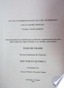 DETERMINACION DE UN METODO PARA EVALUAR LOS REQUERIMIENTOS DE CAL EN SUELOS ACIDOS DE ORIGEN VOLCANICO Y NO VOLCANICO DEL ECUADOR