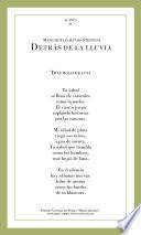 Detrás de la lluvia