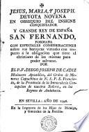 Devota novena en obsequio del insigne conquistador y grande rey de España San Fernando