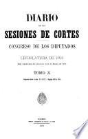 Diario de las Sesiones de Cortes, Congreso de los Diputados