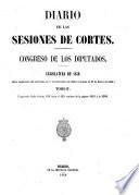 Diario de las Sesiones de Cortes, Congreso de los Diputados