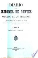Diario de las Sesiones de Cortes, Congreso de los Diputados