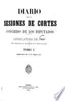 Diario de las Sesiones de Cortes, Congreso de los Diputados