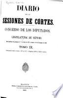 Diario de las Sesiones de Cortes, Congreso de los Diputados