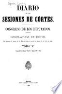 Diario de las Sesiones de Cortes, Congreso de los Diputados