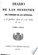 Diario de las Sesiones de Cortes, Congreso de los Diputados