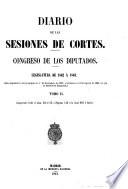 Diario de las Sesiones de Cortes, Congreso de los Diputados