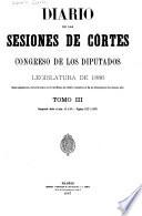 Diario de las Sesiones de Cortes, Congreso de los Diputados