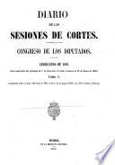Diario de las Sesiones de Cortes, Congreso de los Diputados