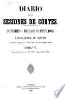 Diario de las Sesiones de Cortes, Congreso de los Diputados