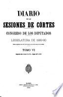 Diario de las Sesiones de Cortes, Congreso de los Diputados