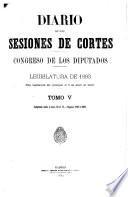 Diario de las Sesiones de Cortes, Congreso de los Diputados