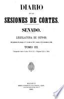 Diario de las sesiones de Córtes