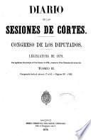 Diario de las sesiones de Cortes