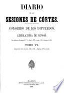 Diario de las sesiones de Cortes