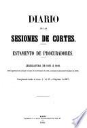 Diario de las sesiones de Cortes