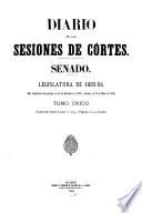 Diario de las sesiones de Córtes