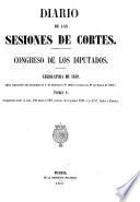 Diario de las sesiones de Cortes