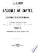 Diario de las sesiones de Cortes
