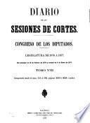 Diario de las sesiones de Cortes