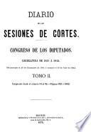 Diario de las sesiones de Cortes