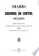 Diario de las sesiones de Cortes