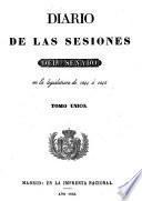 Diario de las sesiones de Cortes