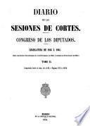 Diario de las sesiones de Cortes
