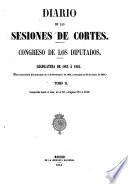 Diario de las sesiones de Córtes