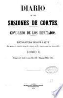 Diario de las sesiones de Cortes