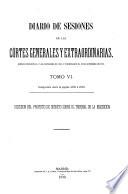 Diario de las sesiones de Cortes, Legislatura de ...