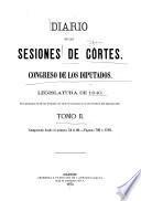 Diario de las sesiones ...