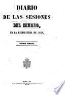Diario de las sesiones ...