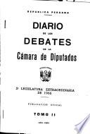 Diario de los debates de la Cámara de Diputados