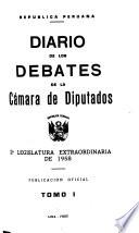 Diario de los debates de la Cámara de Diputados