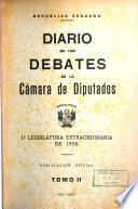 Diario de los debates de la Cámara de Diputados