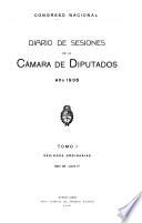 Diario de sesiones de la Cámara de diputados